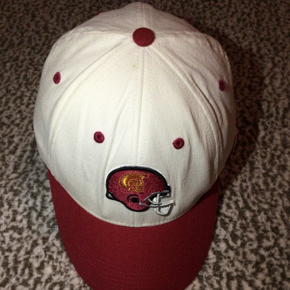 Nike USC Trojans Hat/Cap (White/(Crimson/Maroon)) - Picture 2 of 7